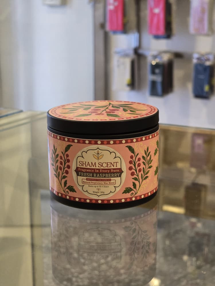 شمعة توت العليق الطازج - Fresh Raspberry